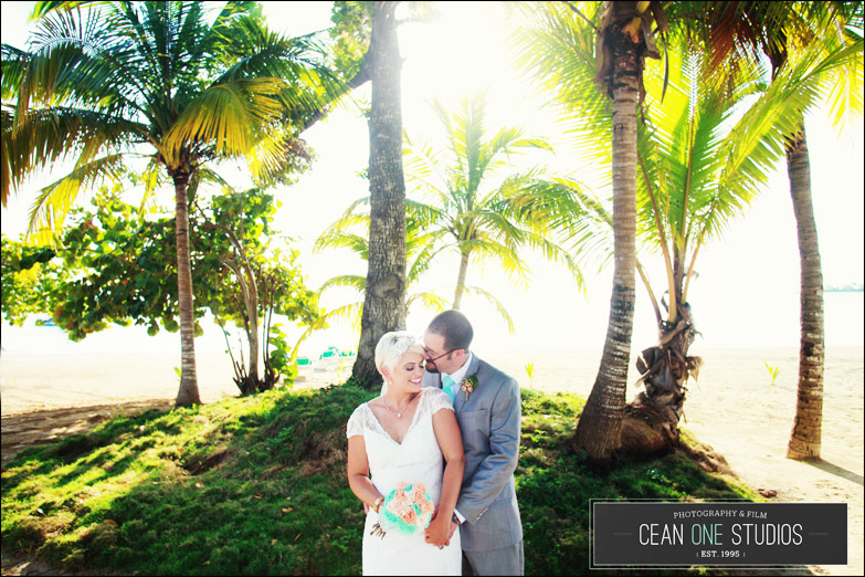 bride and groom in Jamaica | Cean One Photography| Southern California Wedding Photographer | destination & portrait photographer