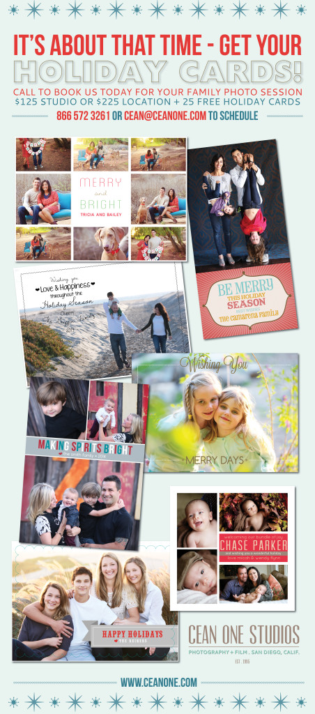 holiday cards | Cean One Photography | Family Photographer