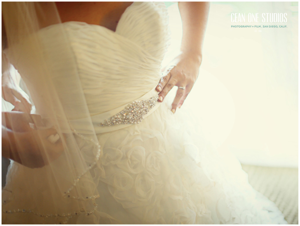 bride wedding dress | Cean One Photography | San Diego wedding photographer