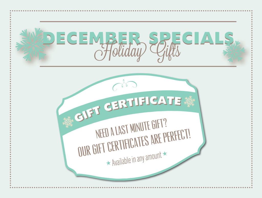gift certificate | Cean One Photography | Happy Holidays | San Diego Photographer