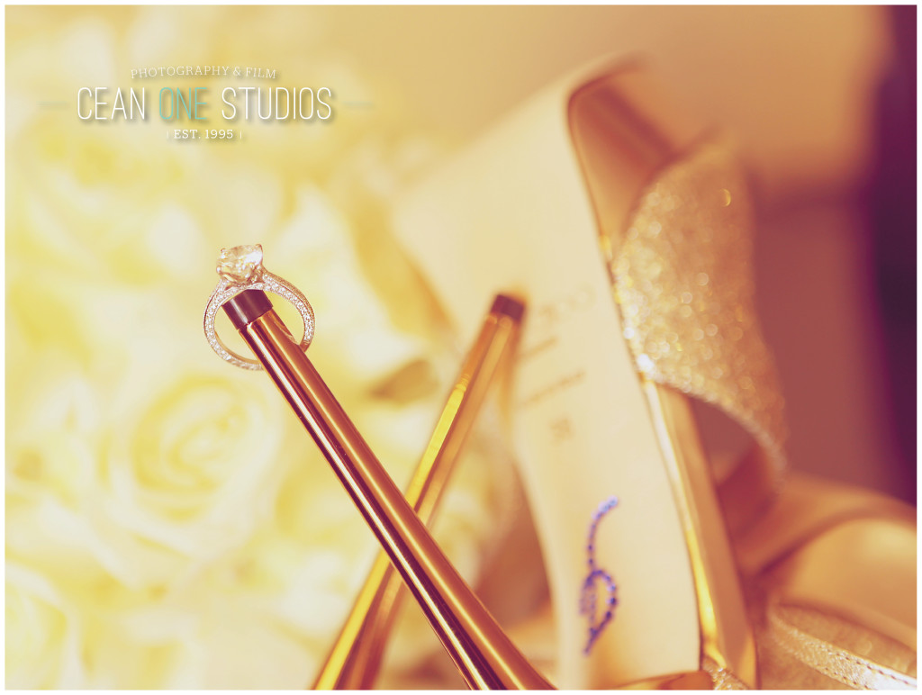 wedding ring on heal | Cean One Photography | Destination Wedding Photography
