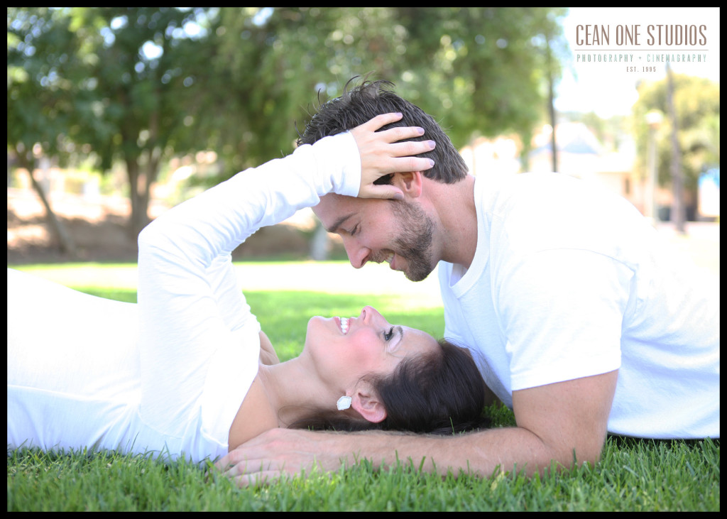 pregnant couple kissing  | Cean One Photography | San Diego Family Photographer