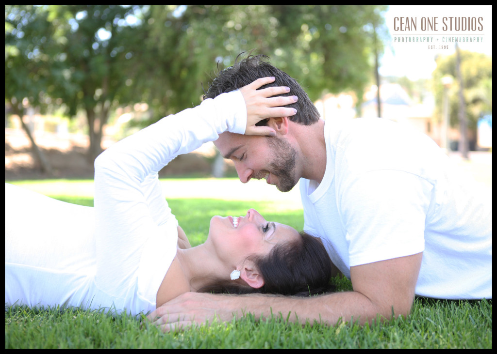 pregnant couple kissing | Cean One Photography | San Diego Family Photographer